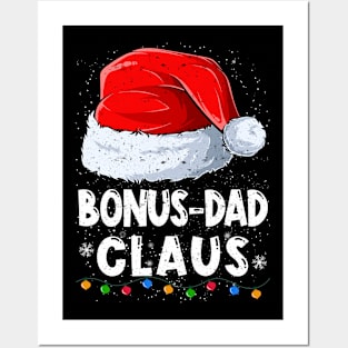 Bonus-Dad Claus Christmas Santa Family Matching Pajama Posters and Art